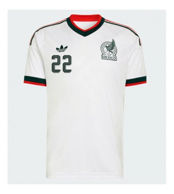 Mexico Hirving Lozano #22 Udebanetrøje VM 2026 Kortærmet